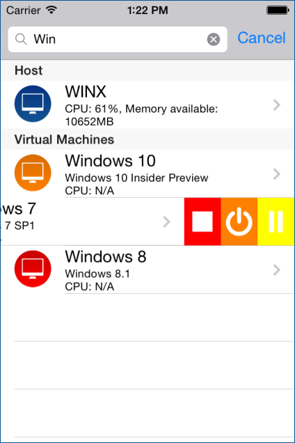 VM Actions VM Actions