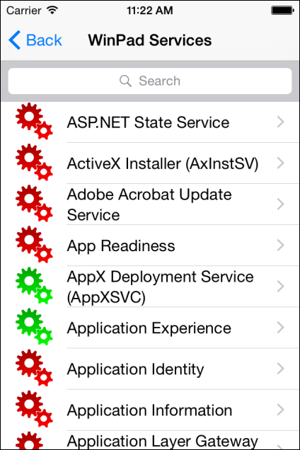 Service List Service List
